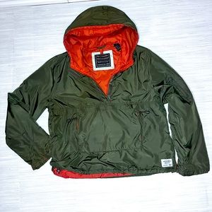 Abercrombie and Fitch Vintage Anorak Pullover Jacket